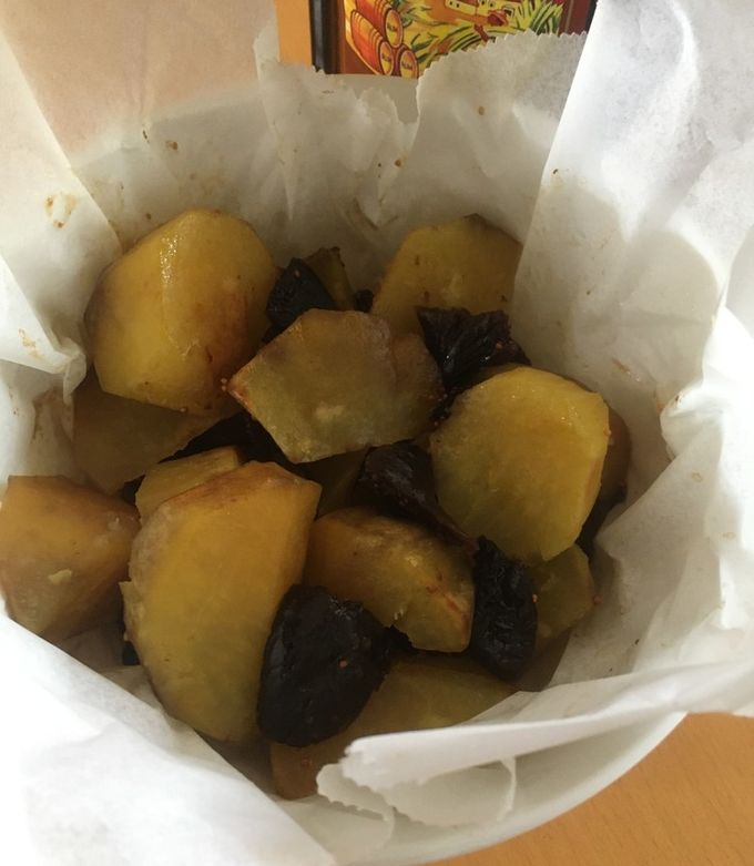 さつまいもといちじく煮〜ラム酒風味炊飯器-レシピのメイン写真
