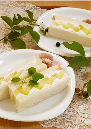 【野菜ソムリエ】京たんごメロンサンド-レシピのメイン写真