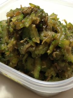ゴーヤ&とろろ昆布の佃煮 簡単-レシピのメイン写真