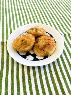 めっこご飯でたこ焼き風ライスボール-レシピのメイン写真