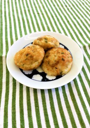めっこご飯でたこ焼き風ライスボール-レシピのメイン写真