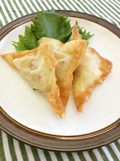めっこご飯でサクサク三角揚げ-レシピのメイン写真