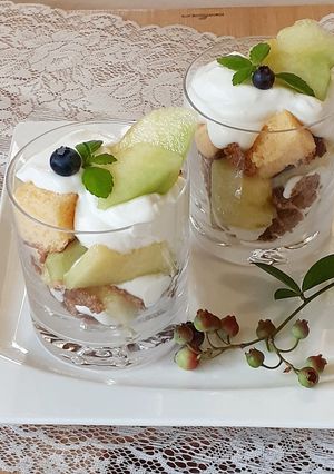【野菜ソムリエ】京たんごメロントライフル-レシピのメイン写真