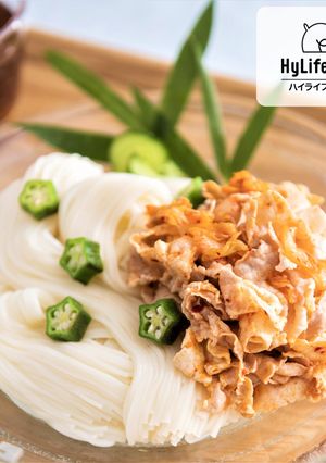 簡単ご飯！旨辛豚しゃぶキムチそうめん-レシピのメイン写真