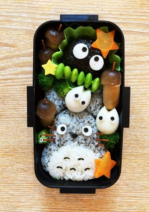 キャラ弁となりのトトロ-レシピのメイン写真