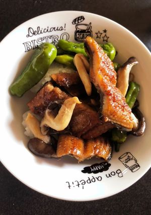 平茸とししとうな丼-レシピのメイン写真