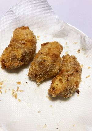 豚こま切れで作る！玉ねぎの肉巻きフライ-レシピのメイン写真