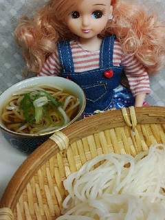 リカちゃん♡ゴクゴクイケる?素麺 ˙◊˙-レシピのメイン写真