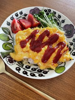 5分でランチ!包まないオムライス-レシピのメイン写真