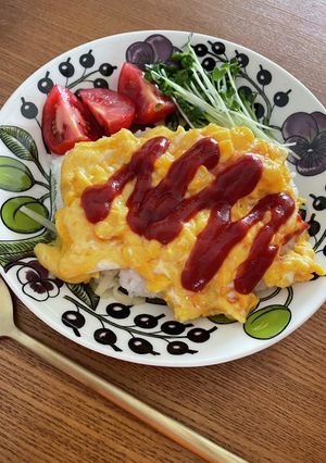 5分でランチ！包まないオムライス-レシピのメイン写真