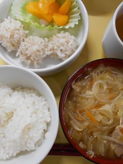 もち米蒸し ~保育園の給食~-レシピのメイン写真