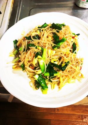 簡単ダイエット台湾こんにゃく焼そば-レシピのメイン写真