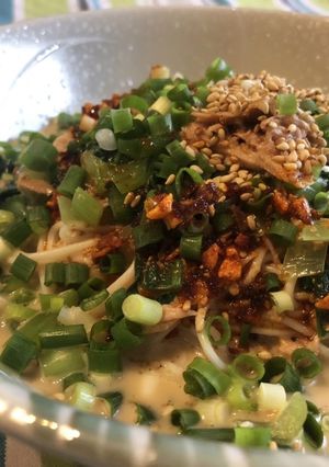 冷たい胡麻ツナそうめん-レシピのメイン写真