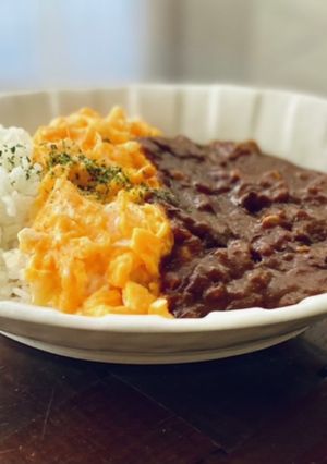 CoCo壱風★スクランブルエッグカレー-レシピのメイン写真