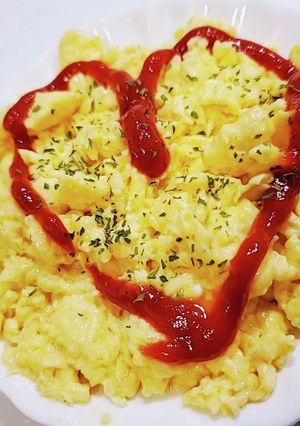 超速簡単おかず！スクランブルエッグ！-レシピのメイン写真