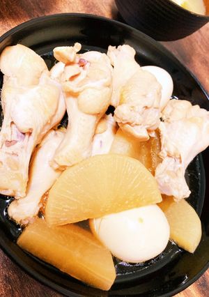 手羽元と大根の煮込み-レシピのメイン写真