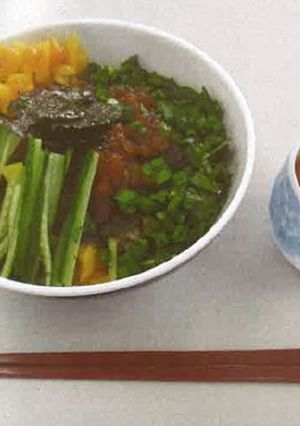 鯛とわさび醤油のどんぶり-レシピのメイン写真