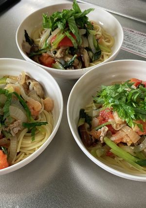 栄養満点和風ジャポネーゼ☆具沢山パスタ-レシピのメイン写真