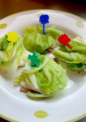 [糖質オフ]パンなしサンドイッチ-レシピのメイン写真