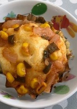 ピザ蒸しパン-レシピのメイン写真