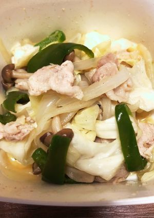 炒めないヘルシー野菜炒め-レシピのメイン写真