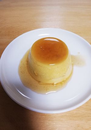 プリンの基本(鍋で作る蒸しプリン)-レシピのメイン写真