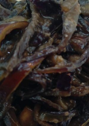 常備菜!なす皮のしん焼き(油味噌炒め)-レシピのメイン写真