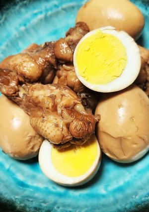 鶏手羽元肉の新生姜の甘辛煮-レシピのメイン写真