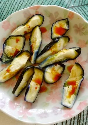 小ナスの漬け物--思い出のレシピ-レシピのメイン写真