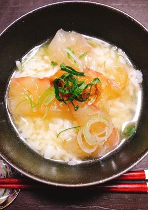 夏にピッタリ!真鯛と新生姜の冷やし茶漬け-レシピのメイン写真