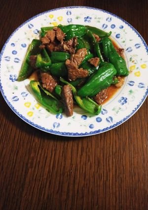 簡単☆牛肉とピーマンの焼き肉のタレ炒め-レシピのメイン写真