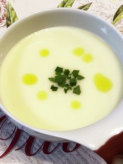 ホワイトコーンの冷製スープ-レシピのメイン写真