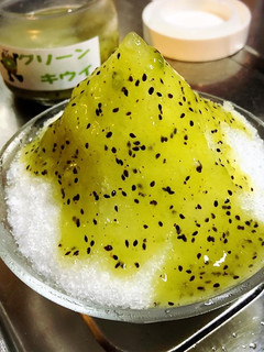 ♪かき氷フルーツソース<その①>キウイ♪-レシピのメイン写真