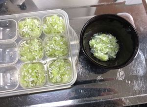 【冷凍】キャベツとしらすの離乳食-中期--レシピのメイン写真