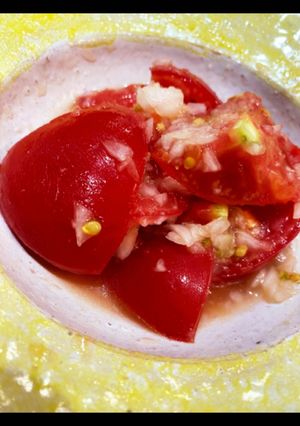 トマトと玉ねぎのシェイクサラダ-レシピのメイン写真