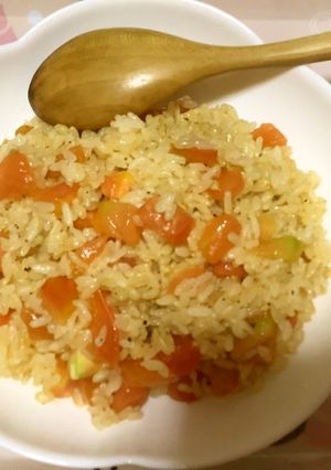 トマトチャーハン-レシピのメイン写真