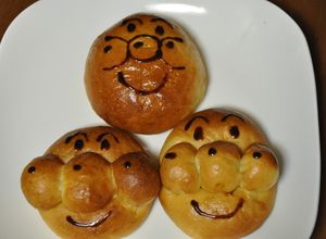 HBで★簡単ふわふわ♪アンパンマン♪パン-レシピのメイン写真