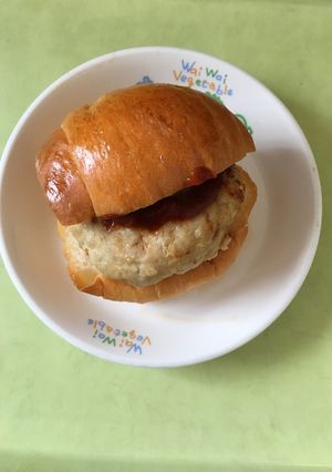 【保育園給食】ハンバーガー-レシピのメイン写真
