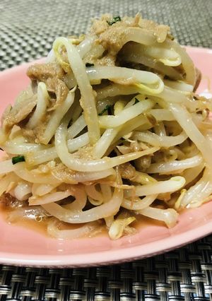 味ぽんで！我が家の無限ツナもやし-レシピのメイン写真