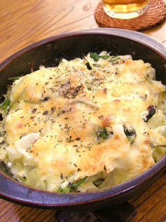 ほうれん草とキャベツのマヨチーズ焼き-レシピのメイン写真