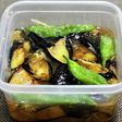 揚げ茄子の大根おろし出汁めんつゆ漬け