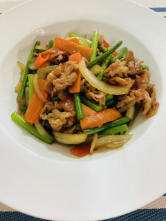 焼肉風!豚肉と彩り野菜の炒め-レシピのメイン写真