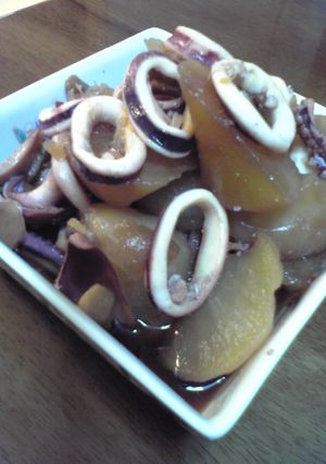 定番！味がしみ～た大根といかの煮物-レシピのメイン写真