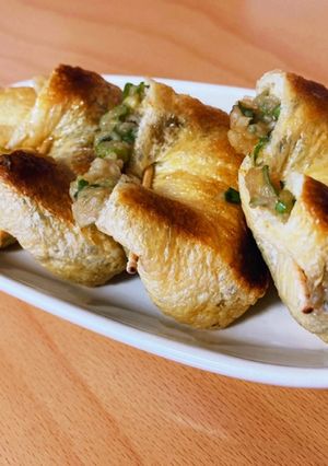 簡単！今日のメイン！油揚げの薬味焼き-レシピのメイン写真