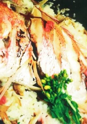 連子鯛の春ご飯-レシピのメイン写真