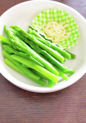 細いアスパラのシンプルが美味しい♪-レシピのメイン写真
