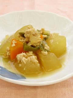 冬瓜のそぼろ煮-レシピのメイン写真