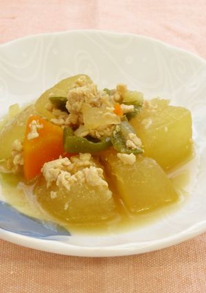 冬瓜のそぼろ煮-レシピのメイン写真