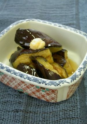 なすの揚げだし(透析食)-レシピのメイン写真