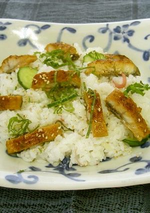 夏のうなぎちらし（透析食）-レシピのメイン写真